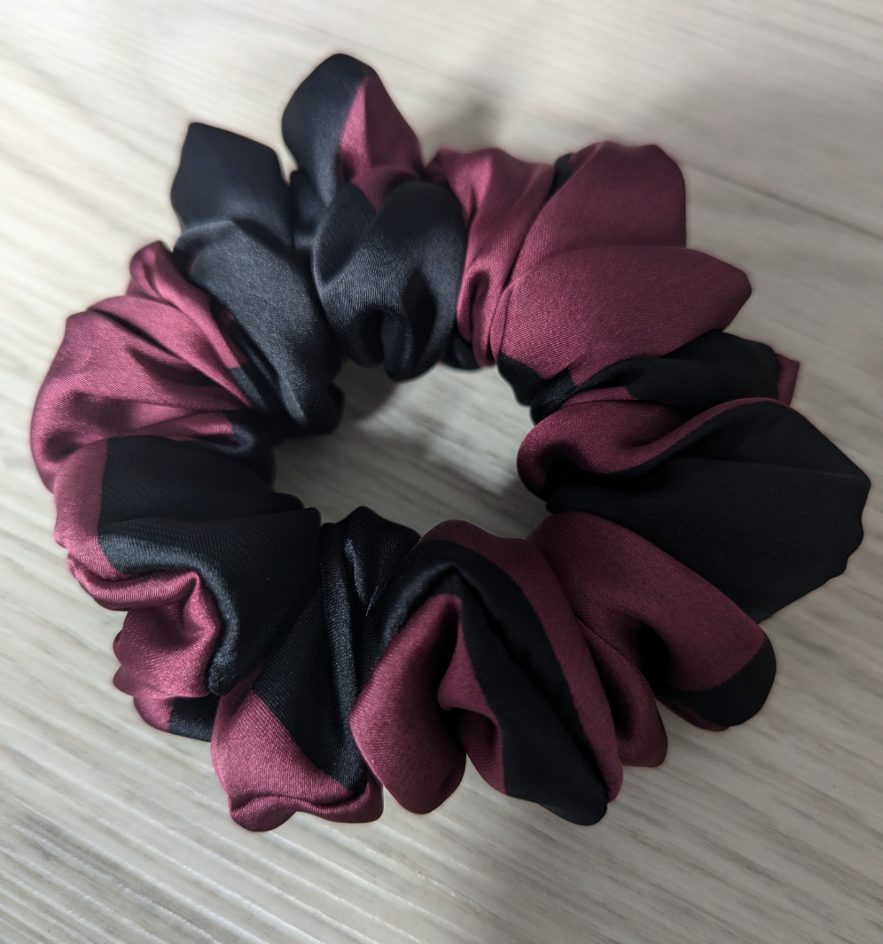 Rebecca two tone scrunchie