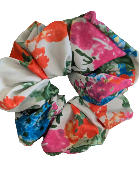 Viscose Scrunchie – Floral Garden