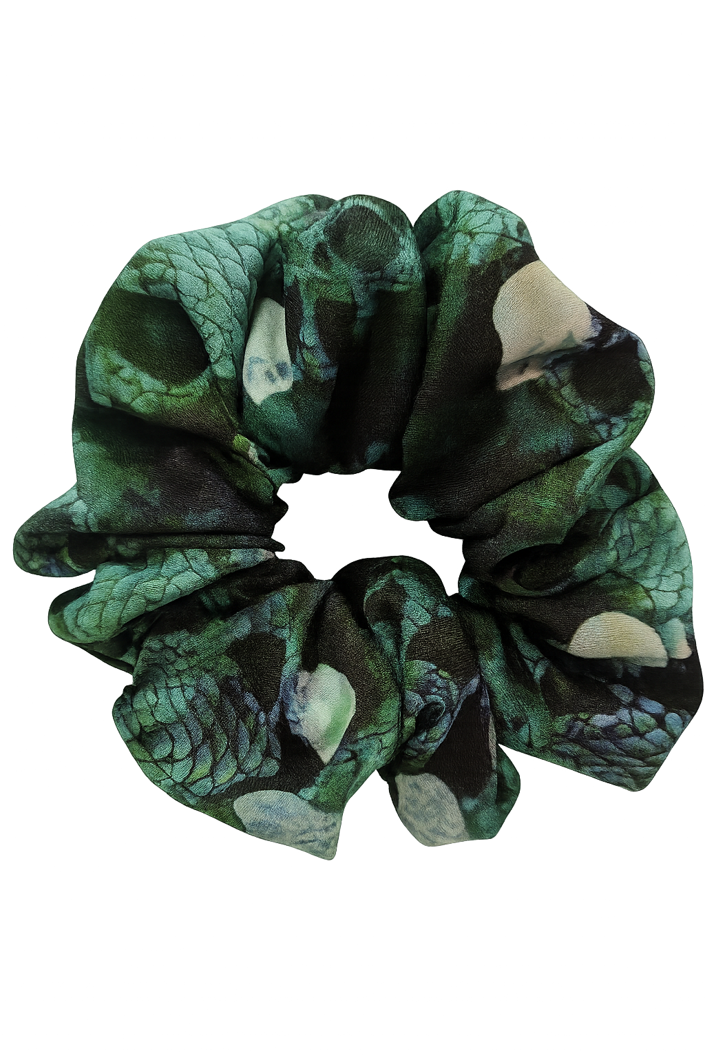 Skull scrunchie