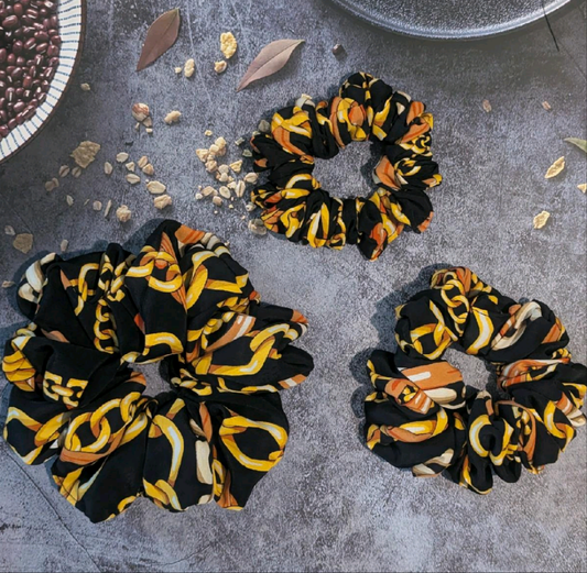 Chain luxury  scrunchie