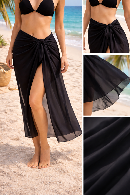 Summer Beach Sarong – Lightweight Swim Cover-Up