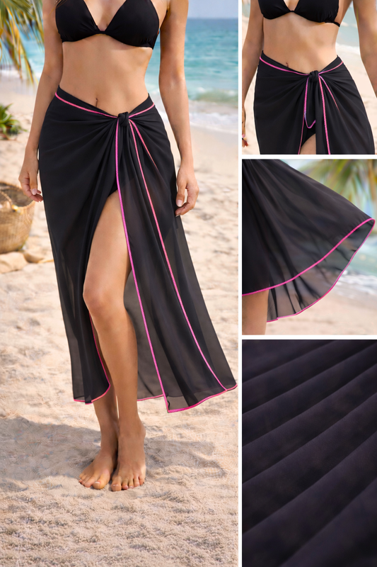 Summer Beach Sarong – Lightweight Swim Cover-Up
