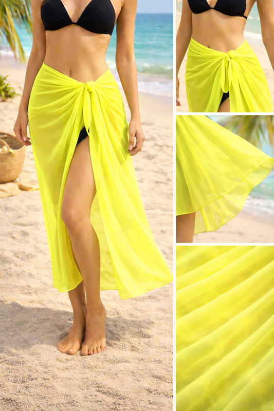 Summer Beach Sarong – Lightweight Swim Cover-Up