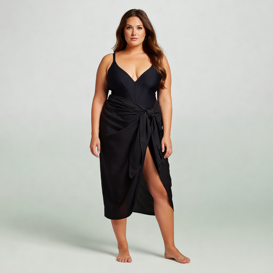 Summer Beach Sarong – Lightweight Swim Cover-Up XL