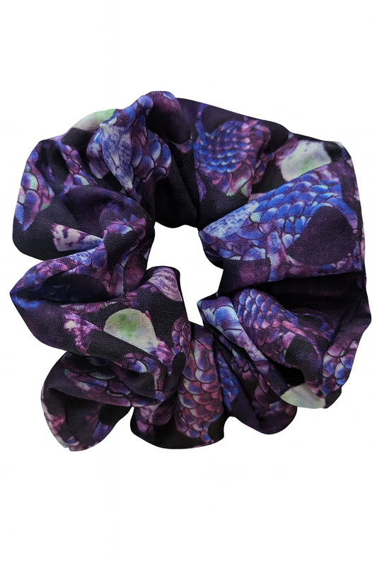 Skull scrunchie