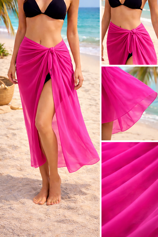 Summer Beach Sarong – Lightweight Swim Cover-Up