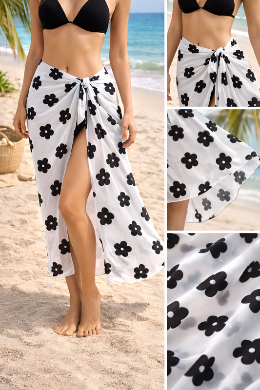 Summer Beach Sarong – Lightweight Swim Cover-Up