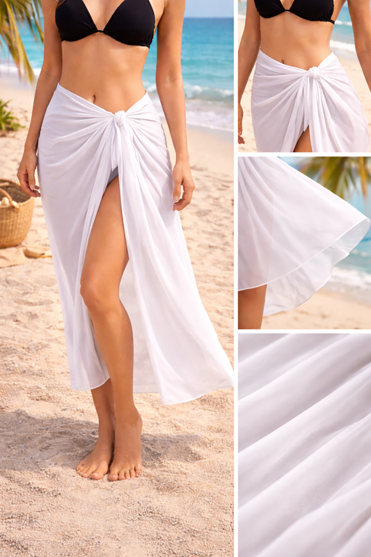Summer Beach Sarong – Lightweight Swim Cover-Up